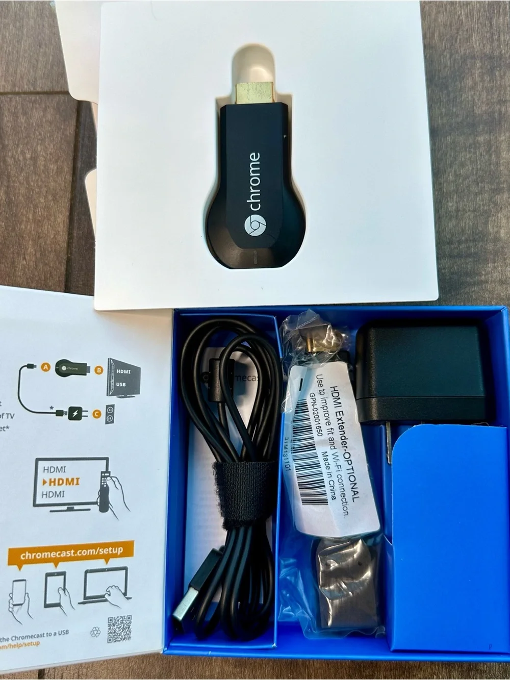 Google Chromecast (1st Generation) Streaming Media Player - H2G2-42 - PARTS ONLY